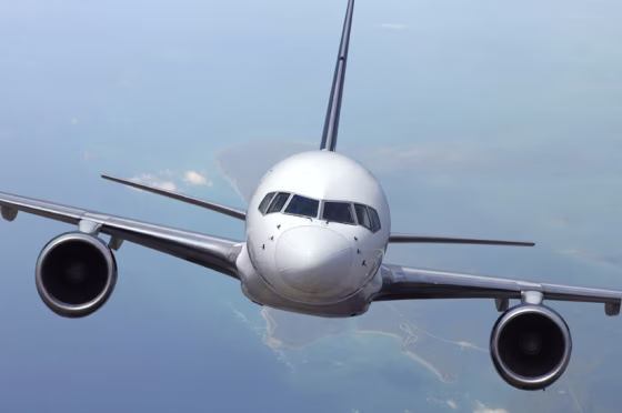 Unmanned airplanes could carry cargo loads across unpopulated areas or the ocean.